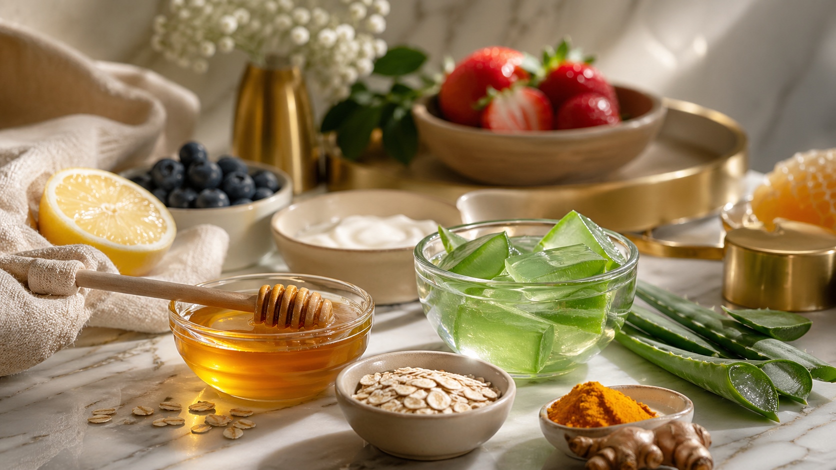 Natural DIY Beauty Treatments for Glowing Skin