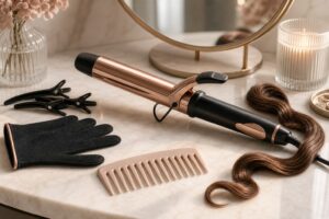How to Curl Hair With a Curling Iron